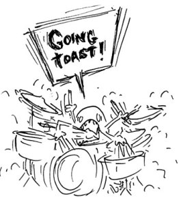 going toast funky drummer